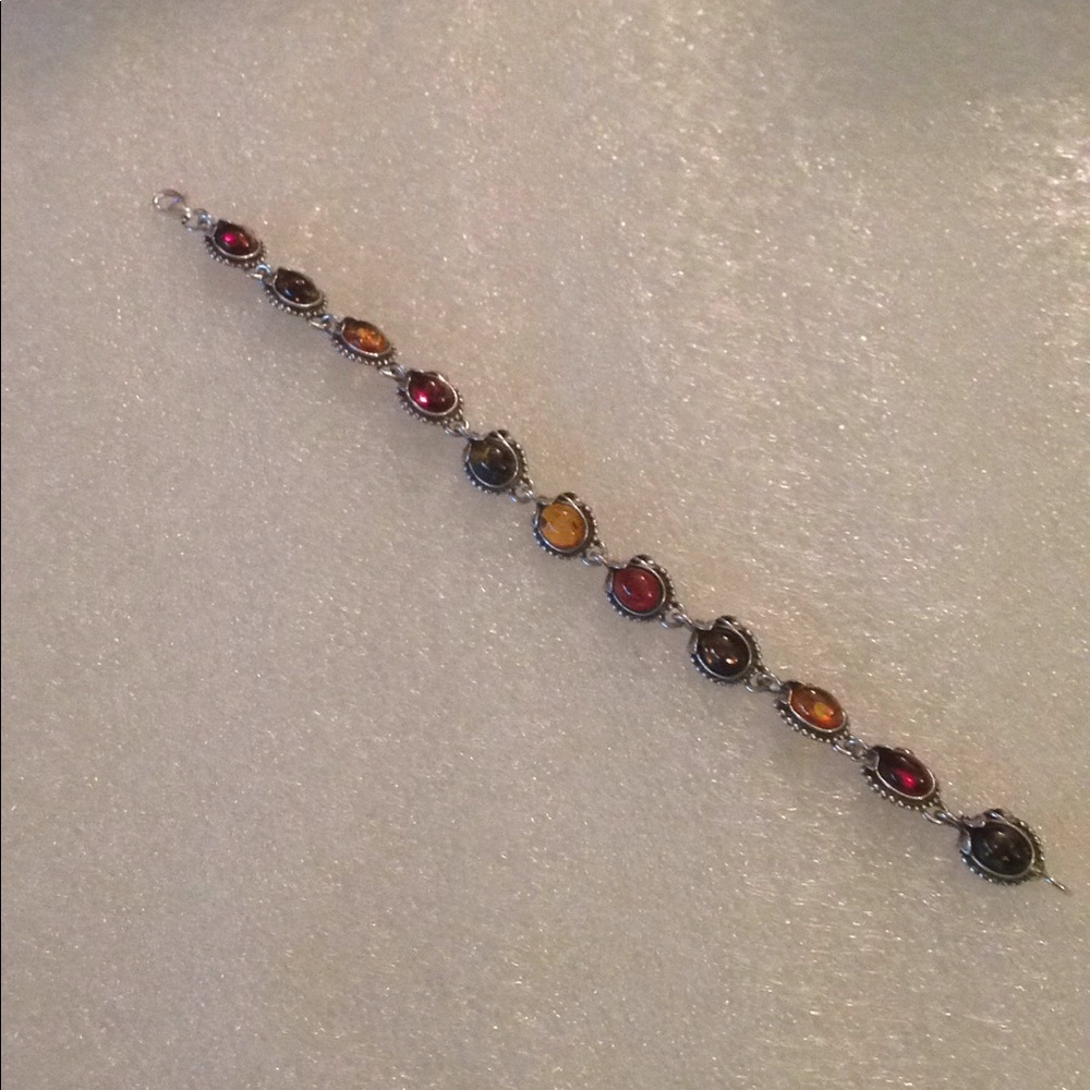 Vintage Baltic amber bracelet